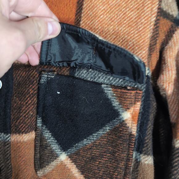 Fort Knapp Sportswear Vintage '50s '60s Wool CPO Button-up Shirt Jacket Small - Picture 4 of 10